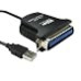 Bluecharge Direct 1m USB Type A Male to Parallel 36 Pin Centronics Male Printer Cable Lead
