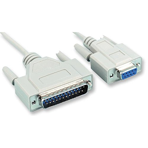 Pro Signal PS11286 Câble série DTE 9 broches femelle vers 25 broches D mâle 5 m