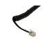 Cables Direct RJ-10 Telephone Cable 5 m Black