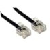 CablesDirect RJ-11, 2 m Schwarz