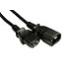 Scan 5m Kettle Lead Extension C13 to C14 Power Cable/Connector Black