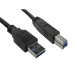 1m USB 3.0 Type A (M) to Type B (M) Data Cable
