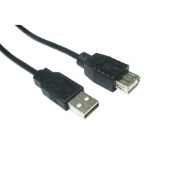 Spire CDL-021 Cable USB 1m USB 2.0 USB A Negro