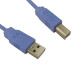 Cables Direct 1.8m USB 2.0 Type A to Type B Cable in Blue