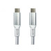 XClio 1.8m USB 3.1 Type-C Braided Cable White