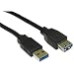 CablesDirect USB 3.0 USB-Kabel 5 m USB 3.2 Gen 1 [3.1 Gen 1] USB A Schwarz