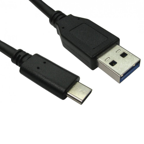 CablesDirect USB3C-921-2M Câble USB 3.2 Gen 1 [3.1 Gen 1] USB C USB A Bl