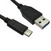 CablesDirect USB3C-921-2M Câble USB 3.2 Gen 1 [3.1 Gen 1] USB C USB A Bl