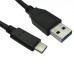 CablesDirect USB3C-921-2M Câble USB 3.2 Gen 1 [3.1 Gen 1] USB C USB A Bl