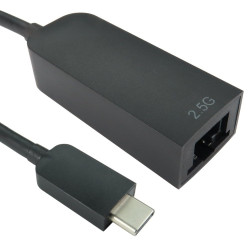 USB Type C to 2.5GbE GIGABIT RJ45 Faster Ethernet Network Adapter Cable