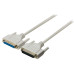 Serial RS232 25 Pin Male to Female Cable - 10m