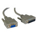 Serial RS232 9 Pin Female to 25 Pin Male Cable - 10m