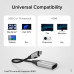 Plugable Technologies USB C to HDMI Adapter, HDMI 2.1, 8K 60Hz or 4K 144Hz, USB4 / Thunderbolt to Adapter for 4K HDR Monitor, XPS, iPhone 15, iPad Pro, Macbook Pro, Mac Resolution up to 4K 60Hz (USBC-HDMI8K)