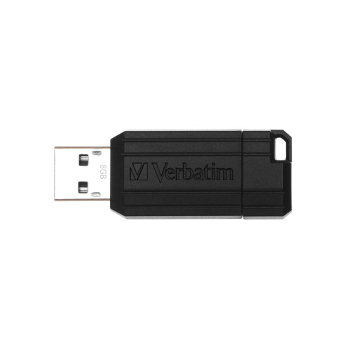 Verbatim PinStripe - USB Drive 8 GB - Black