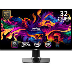 MSI MAG 321UP QD-OLED computer monitor 80 cm (31.5") 3840 x 2160 pixels 4K Ultra HD Black