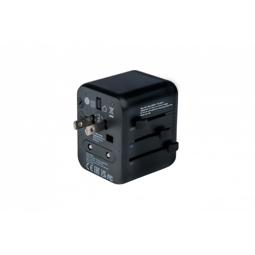 Verbatim 49543 power plug adapter Universal Black