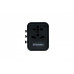 Verbatim 49544 power plug adapter Universal Black