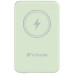 Verbatim Charge 'n' Go Magnetic Wireless Power Bank 5000mAh Green