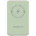 Verbatim Charge 'n' Go Magnetic Wireless Power Bank 10000mAh Green