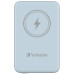Verbatim Charge 'n' Go Magnetic Wireless Power Bank 10000mAh Blue