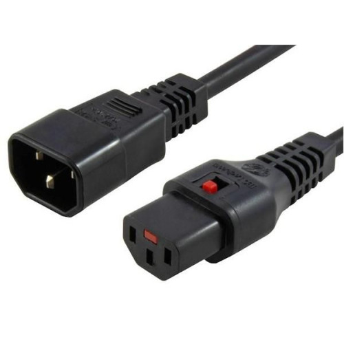 Microconnect PC1024 power cable Black 1 m C13 coupler C14 coupler