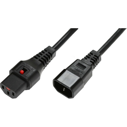 Microconnect PC1021 power cable Black 2 m C13 coupler C14 coupler