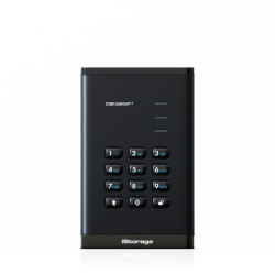 iStorage diskAshur³ 5 TB Black | Secure Portable Hard Drive | FIPS 140-3 Level 3 Complaint |Common Criteria EAL 5+ | PIN protected | AES-XTS 256-bit hardware encryption | GDPR, TAA Compliant | Dust/Water Resistant |