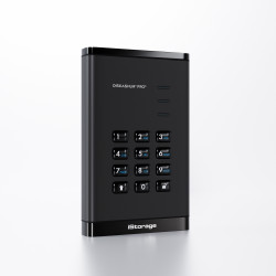 iStorage diskAshur PRO³ HDD 5TB | Secure Portable Hard Drive |FIPS 140-3 Level 3 compliant | AES-XTS 256-bit Hardware Encryption | PIN protected | OS & Platform Independent |GDPR, TAA Compliant|Brute force hack defence | Dust/Water Resistant
