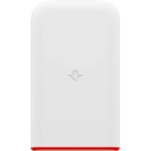 Twelve South PlugBug Dual USB-C Wall Charger 50W with Find My and International Travel Adapters - White/Red | Verizon
