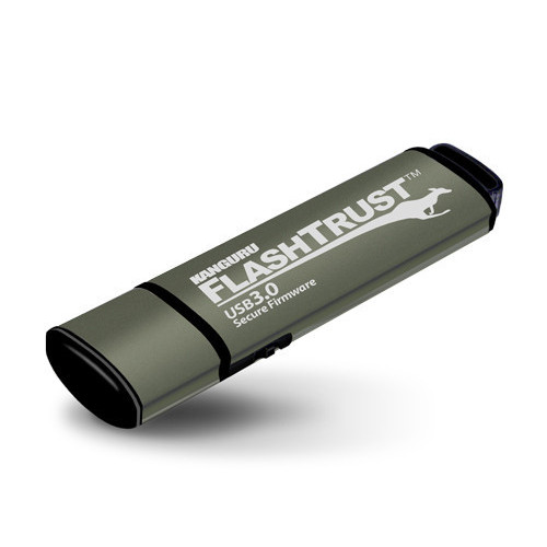 iStorage Kanguru FlashTrust™ USB 3.0 32GB |Secure Flash Drive| Secure Firmware | Physical Write Protect Switch |Protects Against BadUSB | Compliance with NIST requirements for implementation