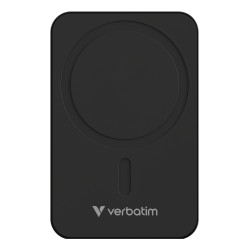 Verbatim Charge 'n' Go Essentials Power Bank Magnetic Wireless 20000 mAh Black