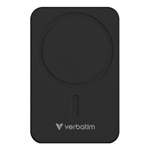 Verbatim Charge 'n' Go Essentials Power Bank Magnetic Wireless 20000 mAh Black