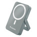 Verbatim Charge 'n' Go Magnetic Wireless Power Bank with stand - 10000 mAh Grey
