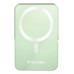 Verbatim Charge 'n' Go Magnetic Wireless Power Bank with stand - 10000 mAh Green