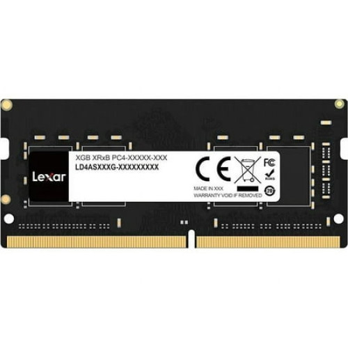 Lexar - DDR4 - module - 16 GB - SO-DIMM 260-pin - 3200 MHz / PC4-25600 - CL19 - 1.2 V - unbuffered - non-ECC