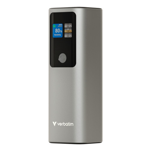 Verbatim Charge 'n' Go Power Bank 27000mAh 183W Grey