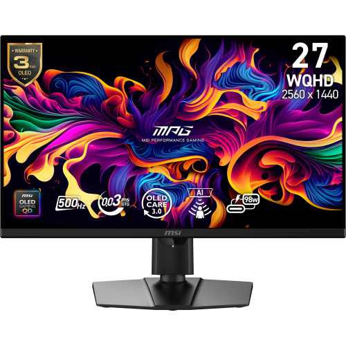 MSI MPG 271QR QD-OLED X50 computer monitor 67.3 cm (26.5