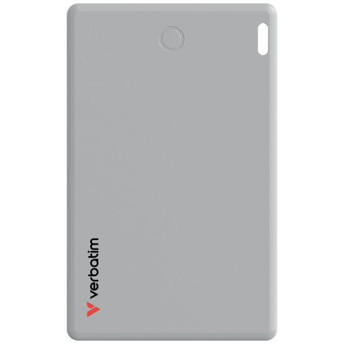 Verbatim My Finder Card Bluetooth Item Finder 1 pack Silver