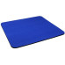 Alfombrilla de ratón de tela azul oscuro, 5 mm de grosor, antideslizante, 25 cm x 22 cm
