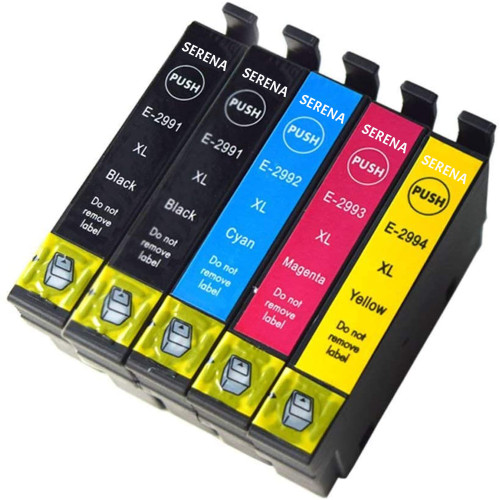 Serena compatible for Epson 29 29XL Ink Cartridges Work with Epson Expression Home XP-247 XP-442 XP-342 XP-245 XP-335 XP-235 XP-345 XP-332 XP-432 XP-435 XP-330 XP-430 XP-445 XP-255 XP-257 XP-352