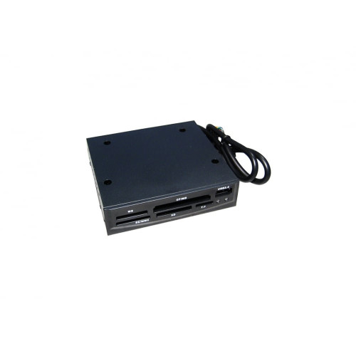 NEWlink Black 3.5 Drive Bay - Lector de tarjetas, color negro