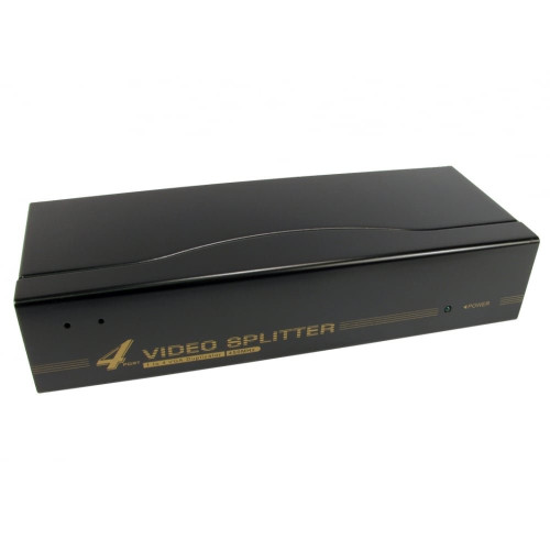Newlink way SVGA VGA splitter box robusto alloggiamento in metallo 1 PC a 2 monitor