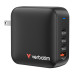 Verbatim Mini GaN Charger 165W 4 Port US plug with EU and UK adaptors