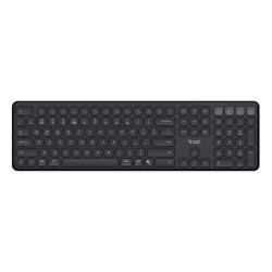 Trust Vaiya Multi-device wireless keyboard - Black