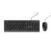 Trust TKM-250 keyboard Mouse included Universal USB QWERTY UK English Black