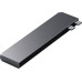 Satechi - PRO Hub Slim USB-C Hub 7-in-1 w/ USB 4 Port, 4K HDMI, USB3.2 Gen 2, SD/TF Card Reader, and 100W USB C PD for Mac - Space Gray