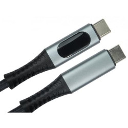 Yourit Cavo USB -C da 1 m, 40 Gbps, 240 W con display, in confezione al dettaglio