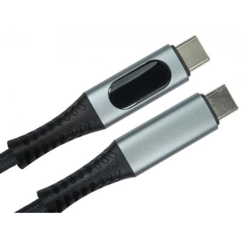 Yourit Cavo USB -C da 1 m, 40 Gbps, 240 W con display, in confezione al dettaglio