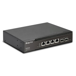 DrayTek VigorSwitch PX2060 10Gb Ethernet PoE++ Layer 2+ Managed Switch with 4 x 10GbE ports & 2 x 10Gbps SFP+ slots