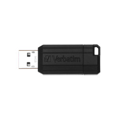 Verbatim PinStripe - USB Drive 64 GB - Black